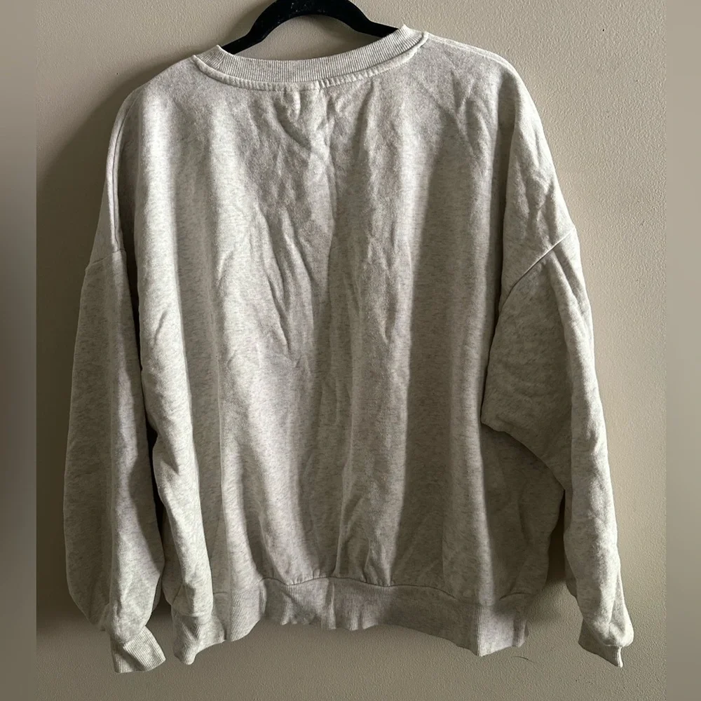 H&M Light Gray Coke Sweatshirt Size M